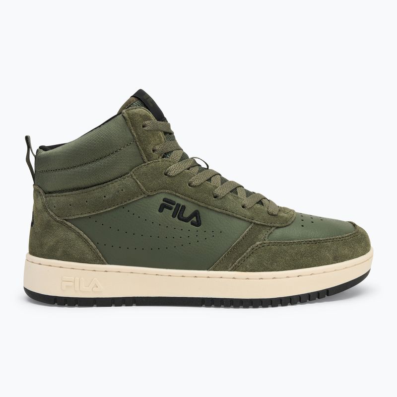 Buty męskie FILA Rega S Mid olive night 2