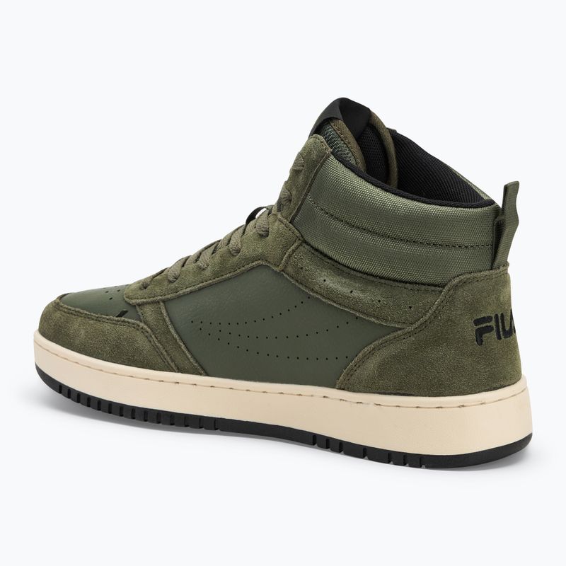 Buty męskie FILA Rega S Mid olive night 3