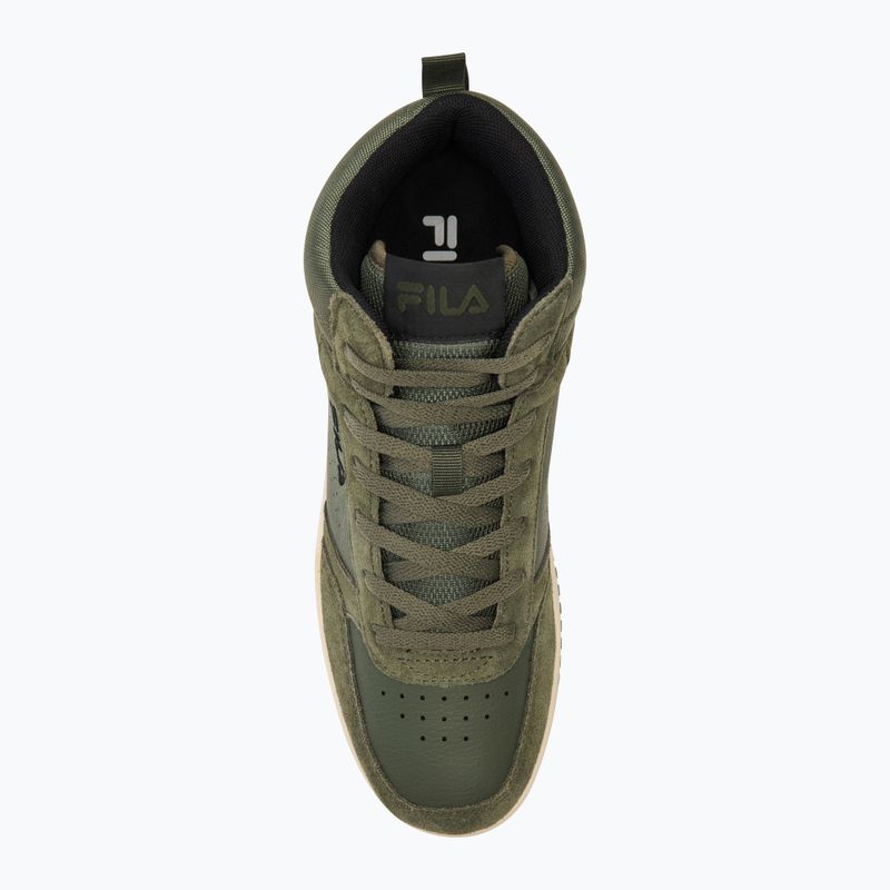 Buty męskie FILA Rega S Mid olive night 5