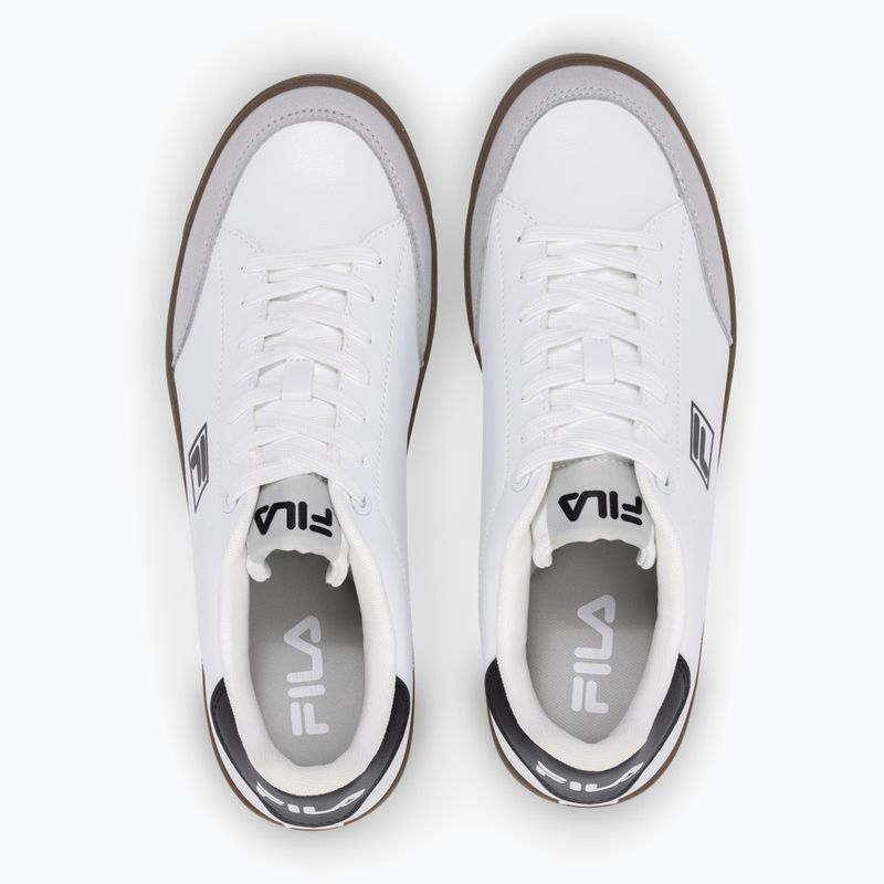 Buty męskie FILA Courtbay white/black 4