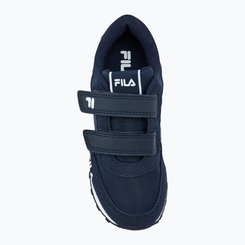 Buty dziecięce FILA Orbit Revolution Velcro fila navy 5