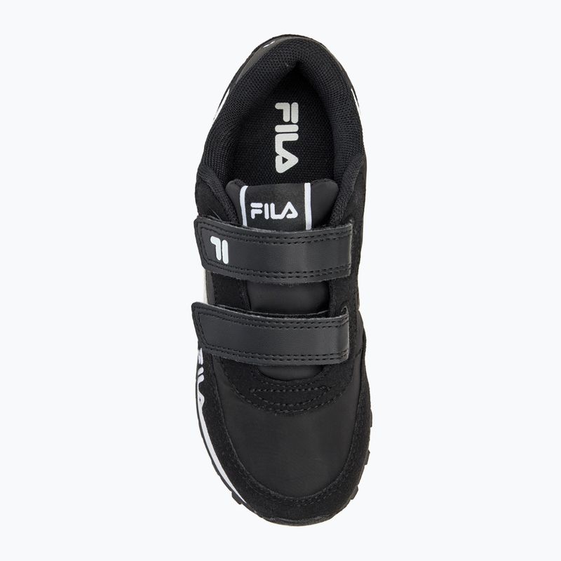 Buty dziecięce FILA Orbit Revolution Velcro black 5