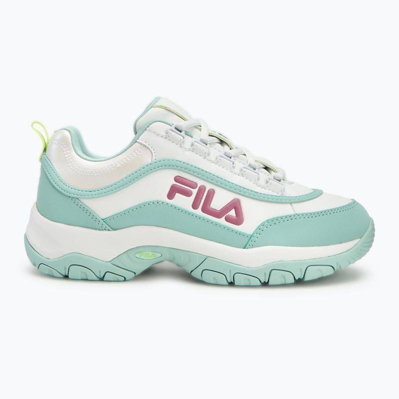 Buty damska FILA Strada Logo white/harbor gray 2