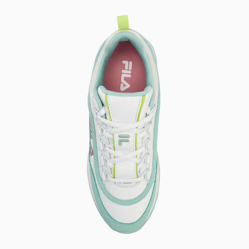 Buty damska FILA Strada Logo white/harbor gray 5