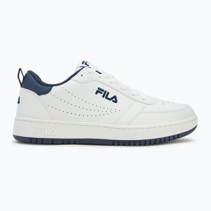 Buty męskie FILA Rega white/white/fila navy 2