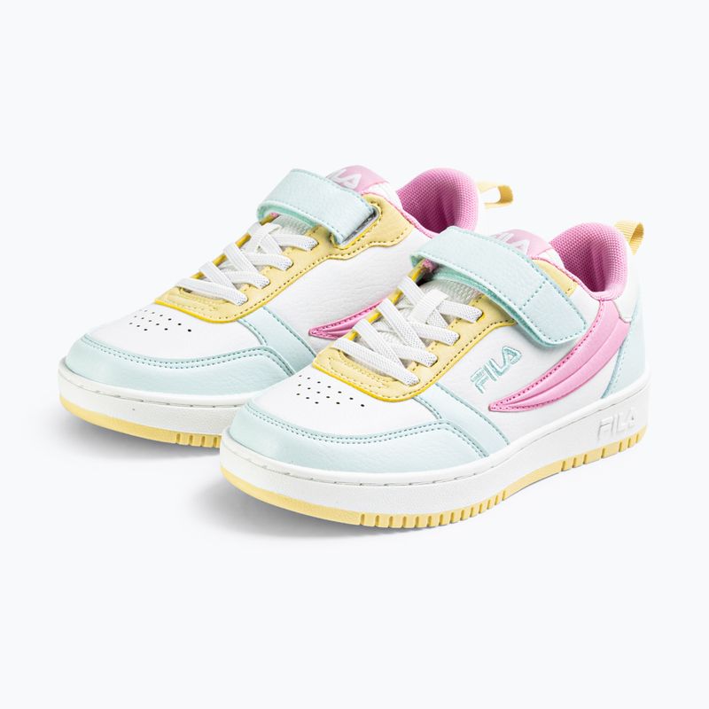 Buty dziecięce FILA Rega Nf Velcro soothing sea/prism pink 2