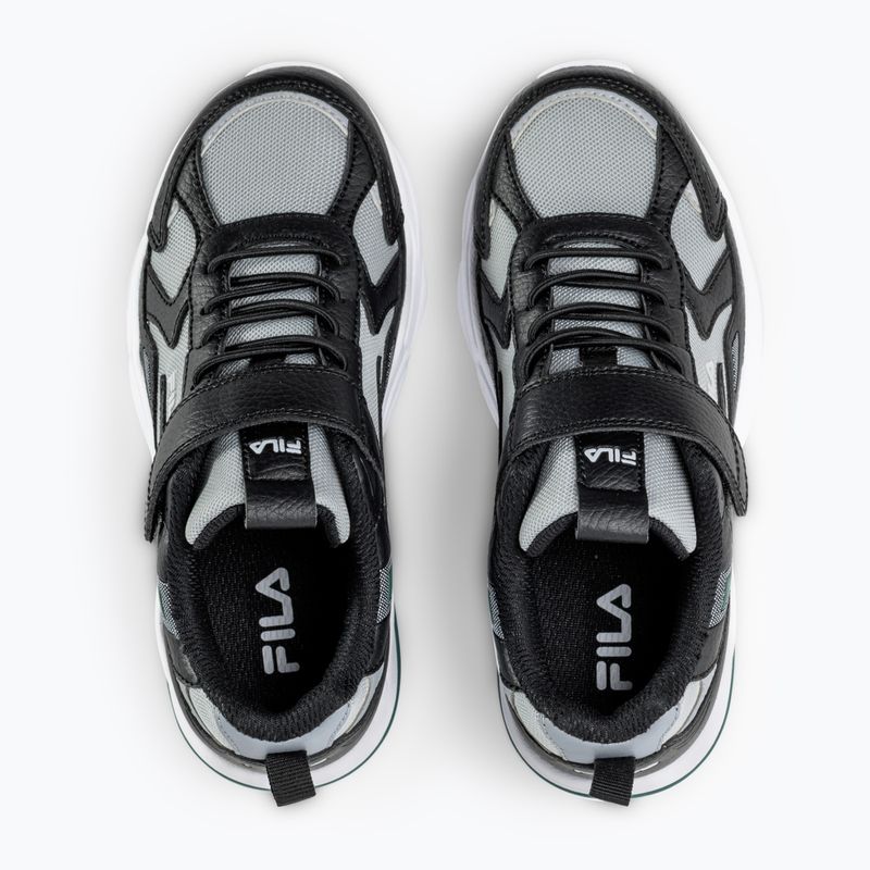 Buty dziecięce FILA Madrun Velcro black/posy green 5