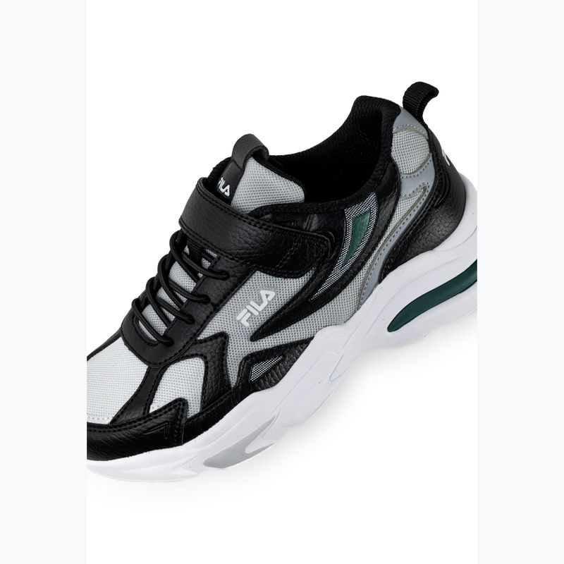 Buty dziecięce FILA Madrun Velcro black/posy green 6