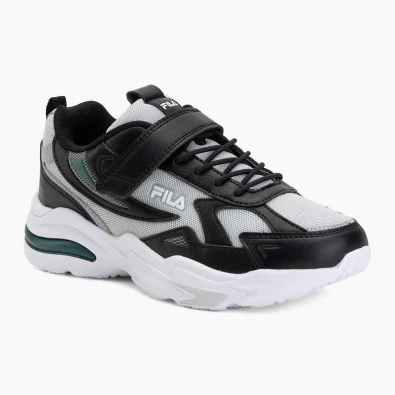Buty dziecięce FILA Madrun Velcro black/posy green