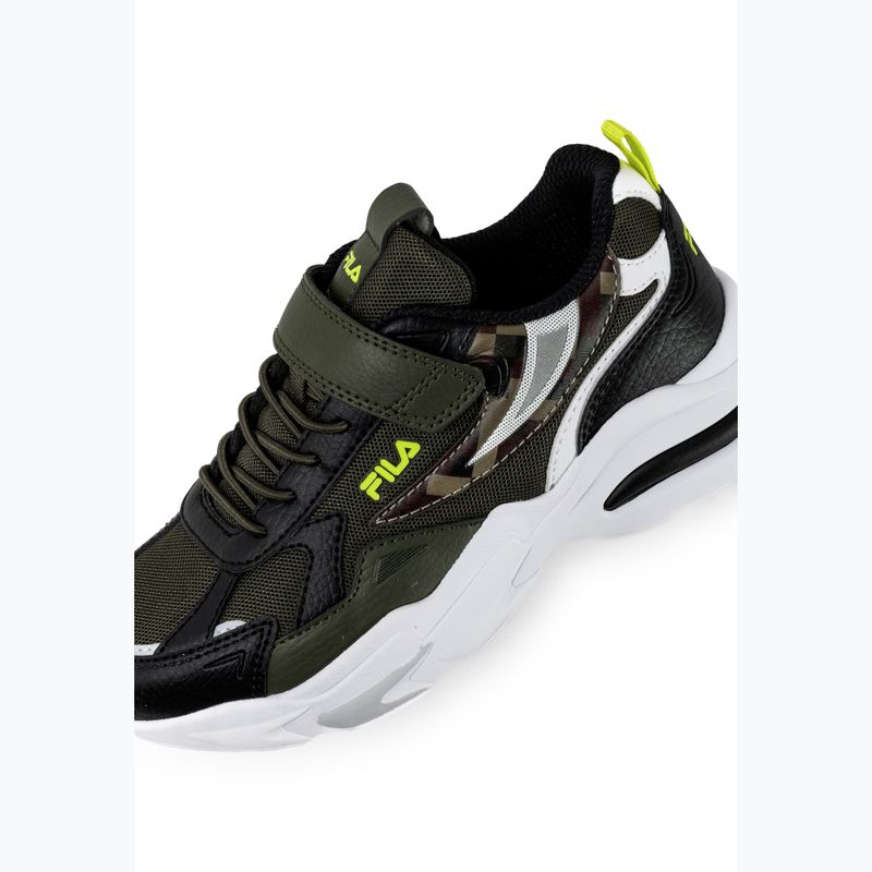 Buty dziecięce FILA Madrun Velcro olive night 6