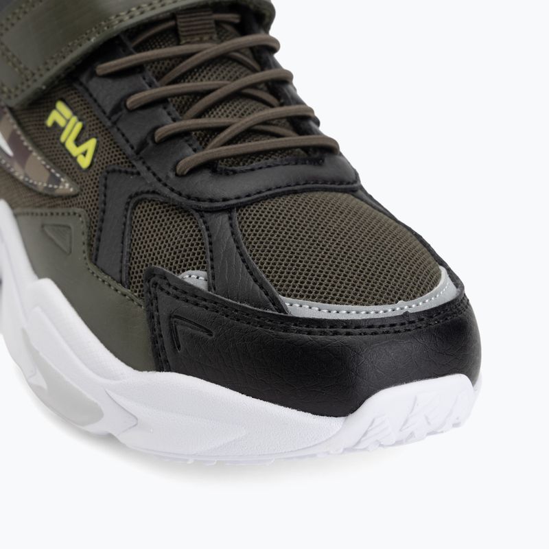 Buty dziecięce FILA Madrun Velcro olive night 7