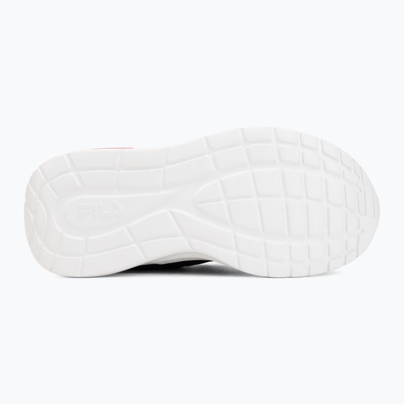 Buty dziecięce FILA Madrun Velcro black/sangria sunset 4