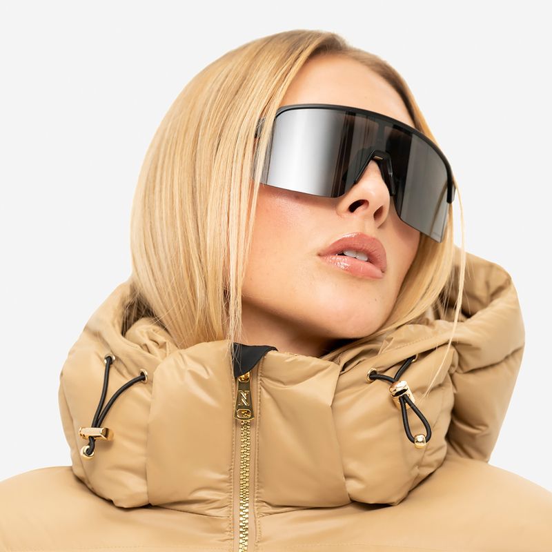 Kurtka narciarska damska Nikkie Nafferton hummus 3