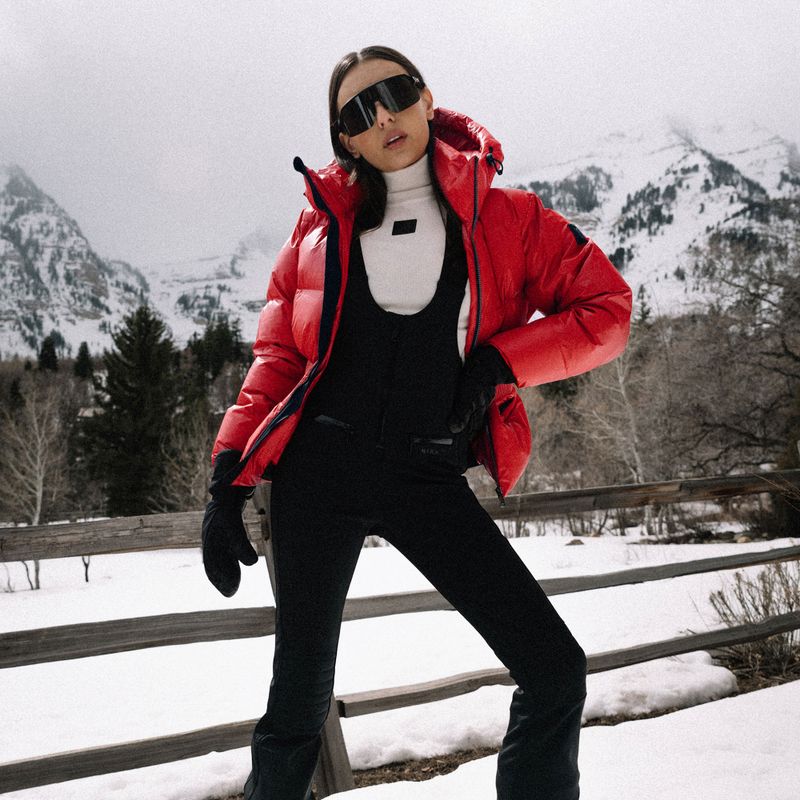 Kurtka narciarska damska Nikkie Nafferton racing red 9