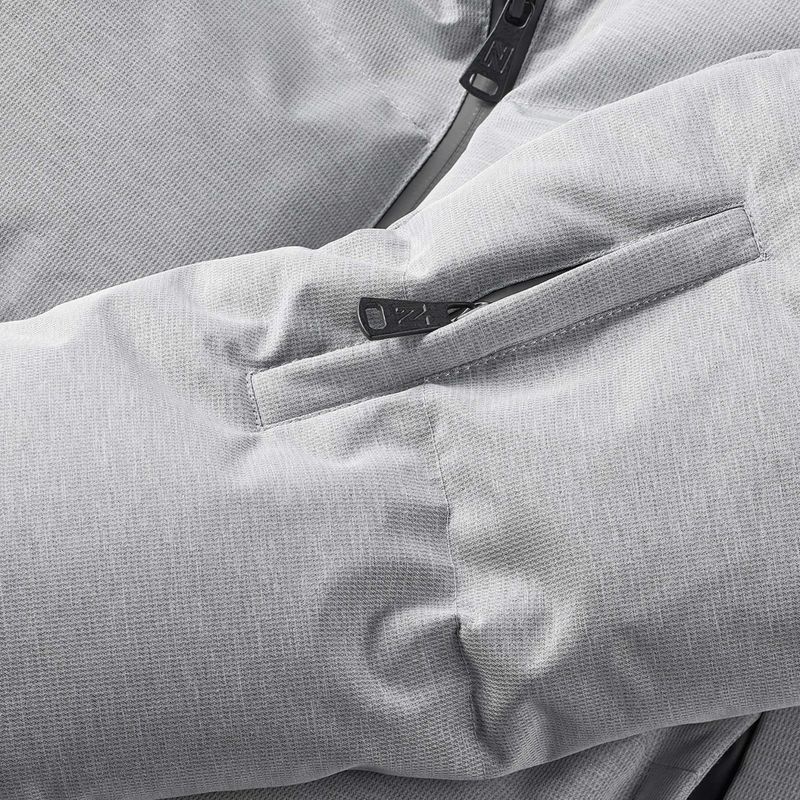 Kurtka narciarska damska Nikkie Newport Melange grey/melange 3