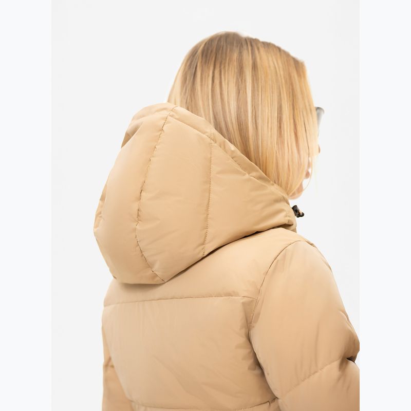 Kurtka narciarska damska Nikkie Nateland Contrast hummus 2