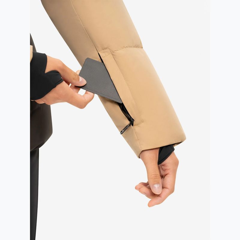 Kurtka narciarska damska Nikkie Nateland Contrast hummus 4