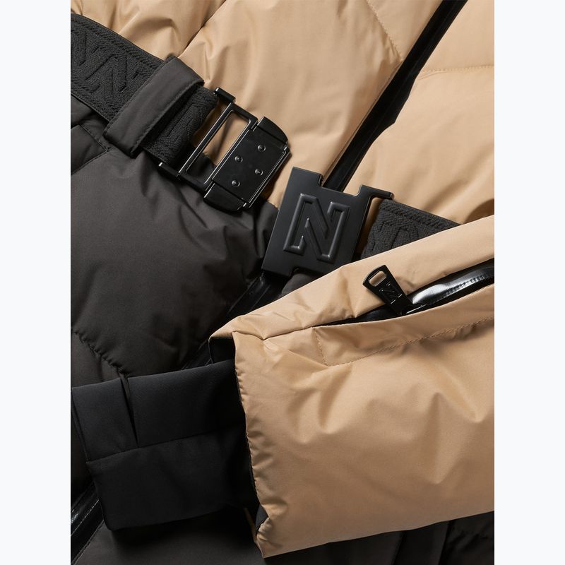 Kurtka narciarska damska Nikkie Nateland Contrast hummus 8