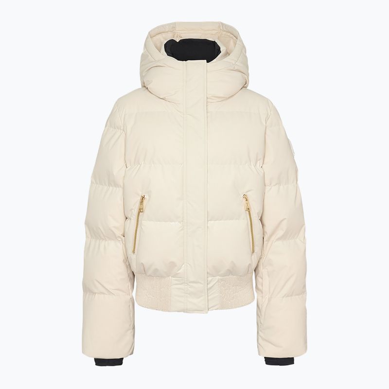 Kurtka narciarska damska Nikkie Numa Glitter cream 6