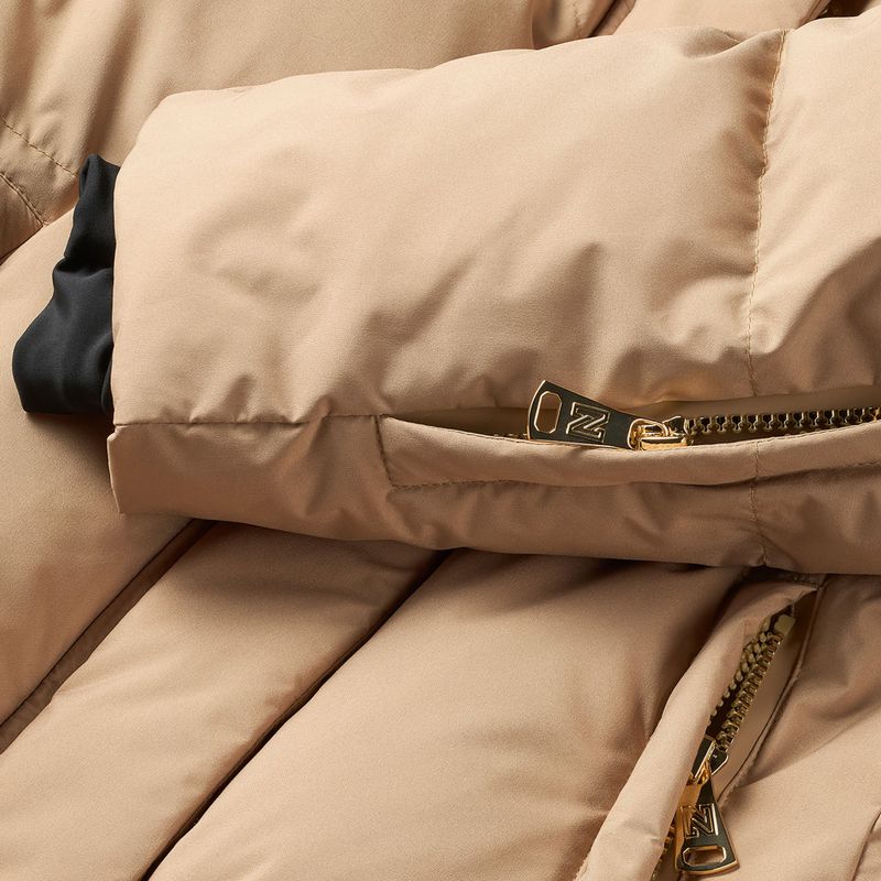 Kurtka narciarska damska Nikkie Nasher hummus 7