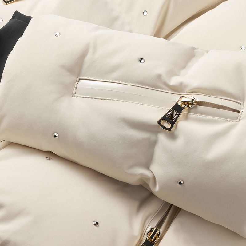 Kurtka damska Nikkie Gumeko Ski cream 6