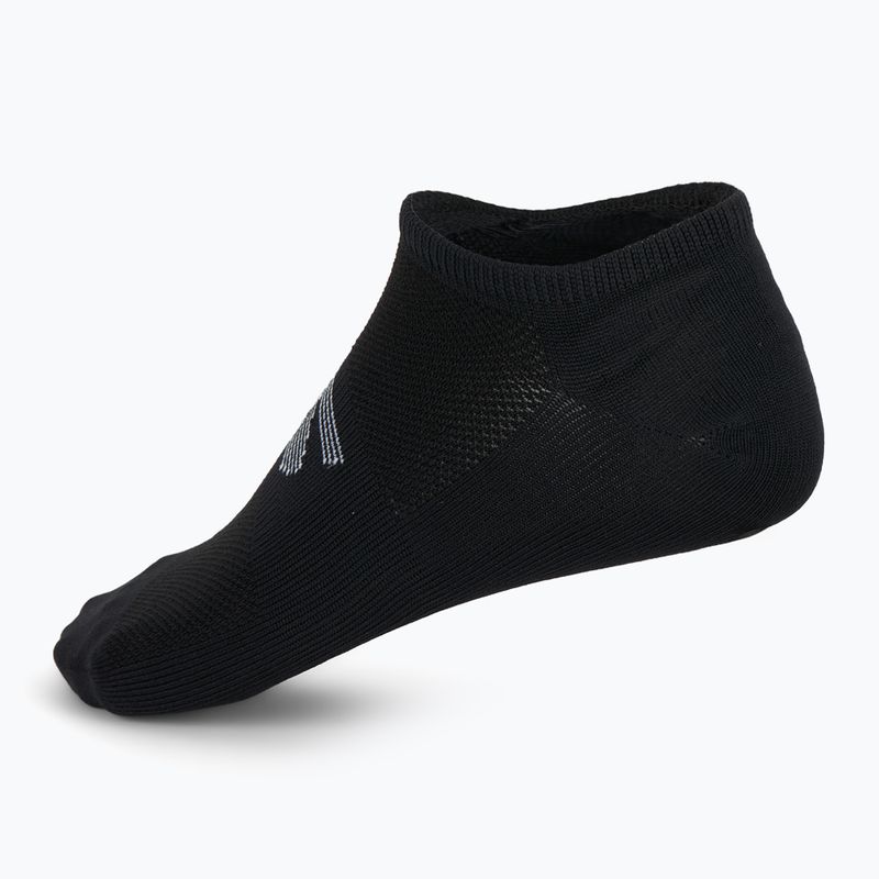 Skarpety męskie SKECHERS Microfiber Non Terry No Show 3 pary black/white 3