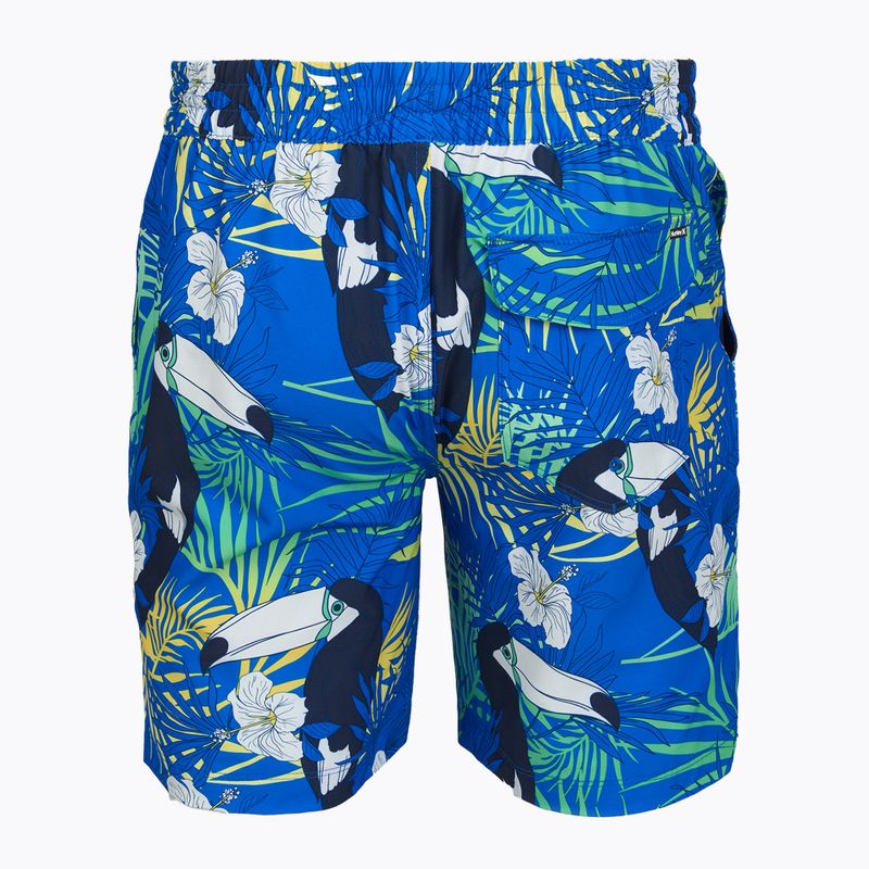 Szorty kąpielowe męskie Hurley Cuba Volley Swim Short Blue 2