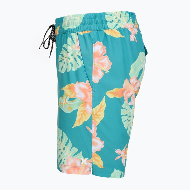 Szorty kąpielowe męskie Hurley El Cap Volley Swim Short Pro Blue 3