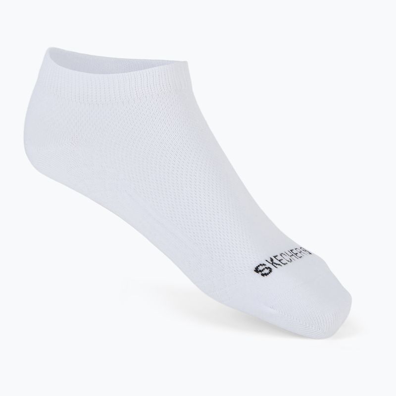 Skarpety damskie SKECHERS Non Terry Low Cut 6 par white traditional 2