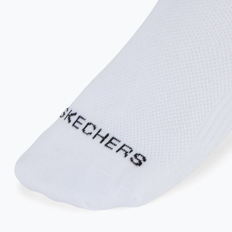 Skarpety damskie SKECHERS Non Terry Low Cut 6 par white traditional 4