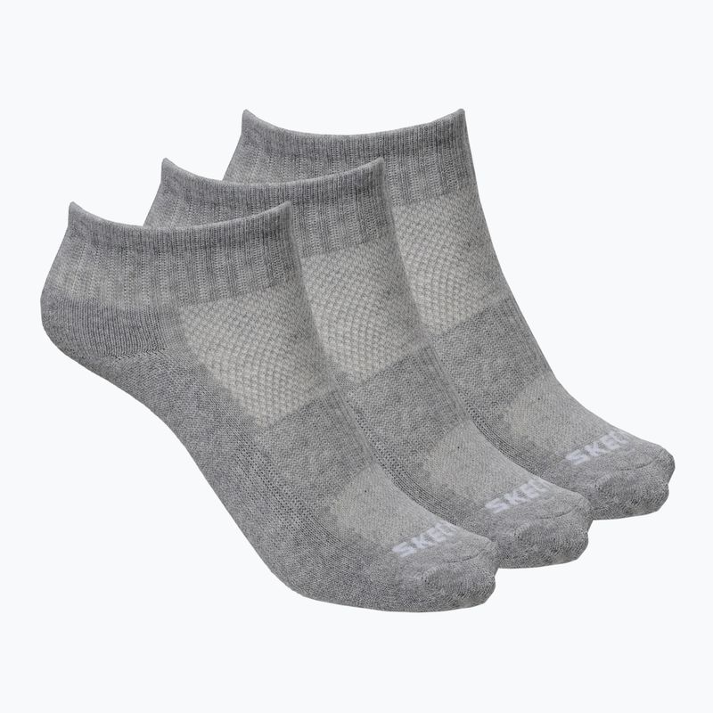 Skarpety SKECHERS Terry Qtr Crew 1/2 grey/grey