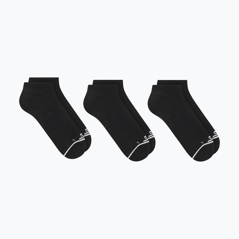 Skarpety męskie SKECHERS 1/2 Terry No Show 3 pary black 4