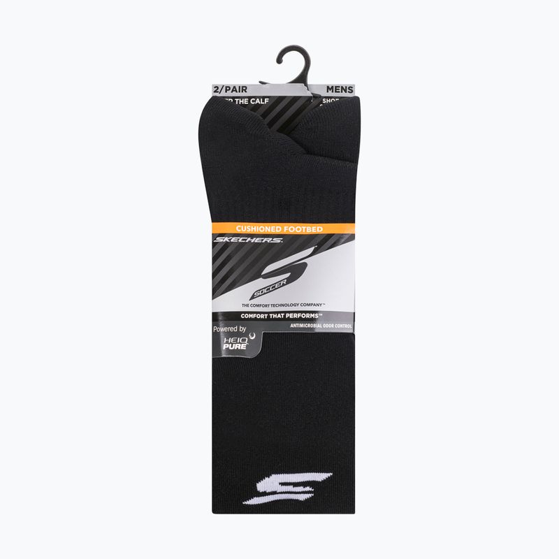 Skarpety męskie SKECHERS 1/2 Terry Over The Knee 2 pary black 2