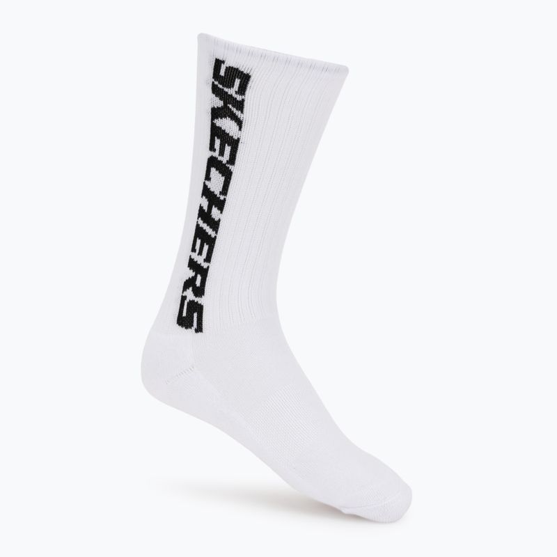 Skarpety SKECHERS Terry Crew 1/2 3 pack grey/black 2