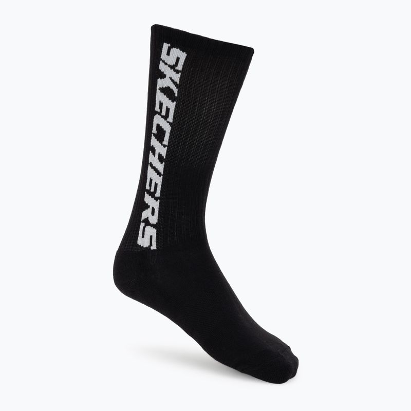 Skarpety SKECHERS Terry Crew 1/2 3 pack grey/black 7