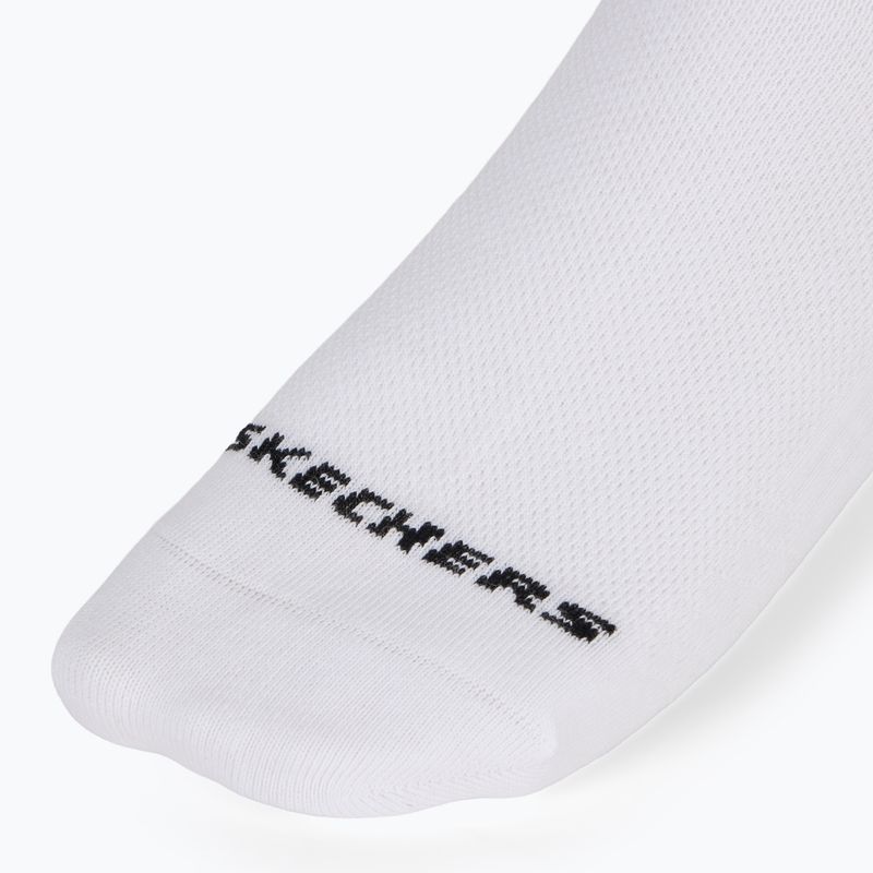 Skarpety męskie SKECHERS Non Terry Low Cut 6 par white traditional 4