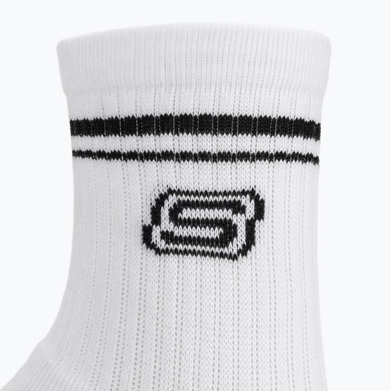 Skarpety SKECHERS Full Terry Low Crew white traditional 3