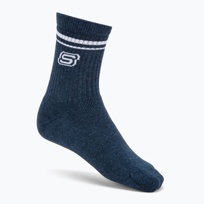Skarpety SKECHERS Full Terry Low Crew white/blue 4