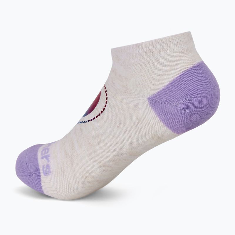 Skarpety dziecięce SKECHERS Non Terry Low Cut 6 par purple 8
