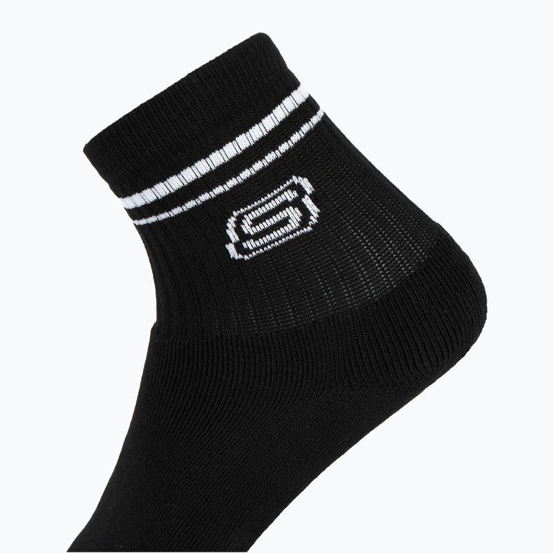 Skarpety dziecięce SKECHERS Full Terry Low Crew 3 pary black 4