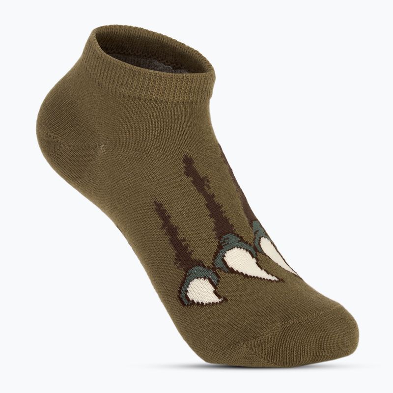 Skarpety dziecięce SKECHERS 1/2 Terry Low Cut 6 par olive 7