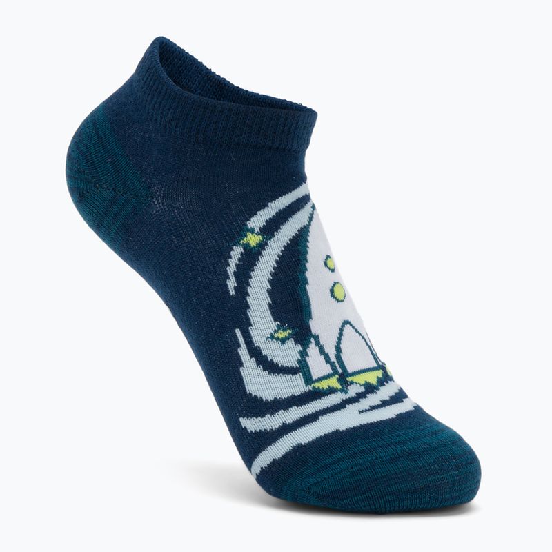 Skarpety dziecięce SKECHERS 1/2 Terry Low Cut 6 par teal 7