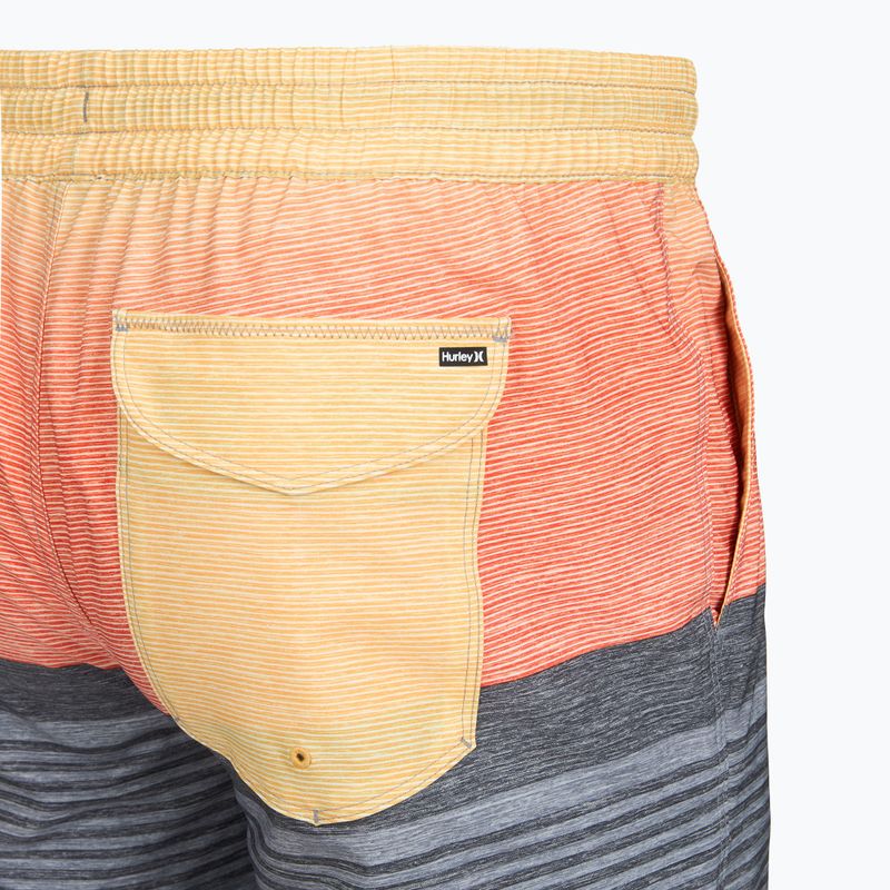 Szorty kąpielowe męskie Hurley Epic Ombre Volley Swim Short Light Grey 4
