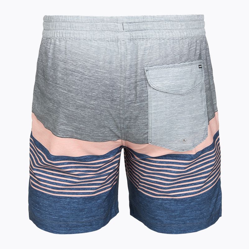 Szorty kąpielowe męskie Hurley Epic Ombre Volley Swim Short Industrial Blue 2