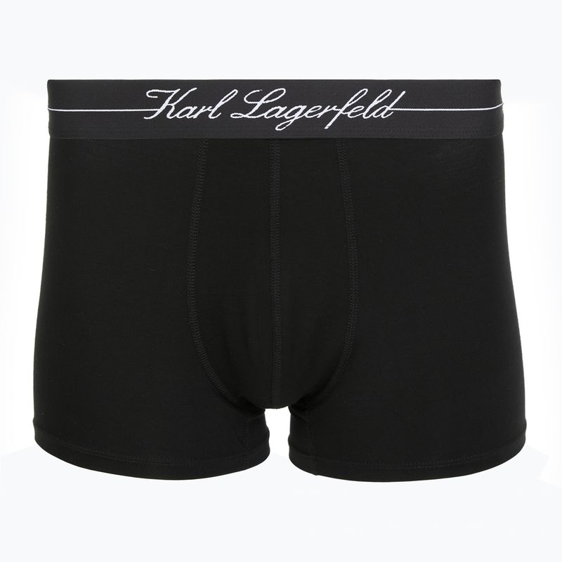 Bokserki męskie KARL LAGERFELD Hotel Karl Lyocell Trunk 3 pary black 2