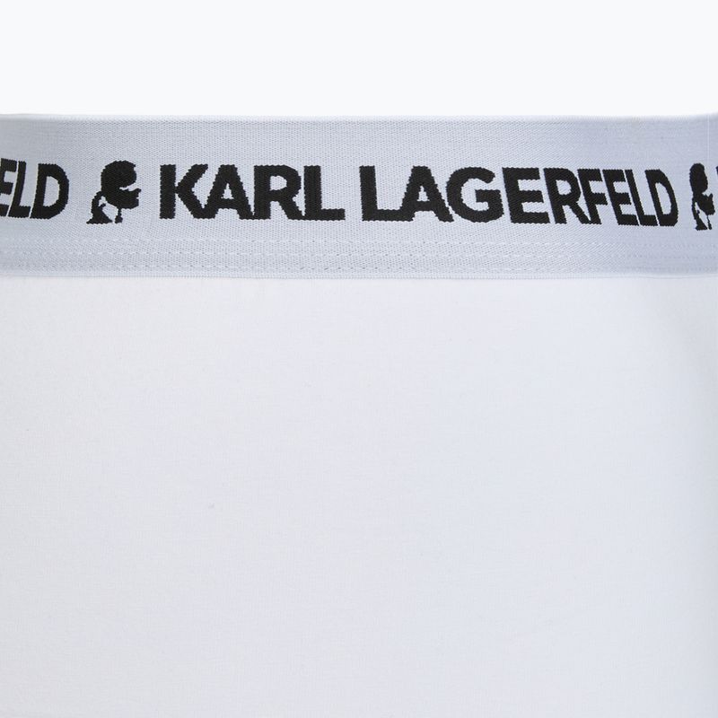 Bokserki męskie KARL LAGERFELD Logo Trunk 3 pary black/white/navy 6