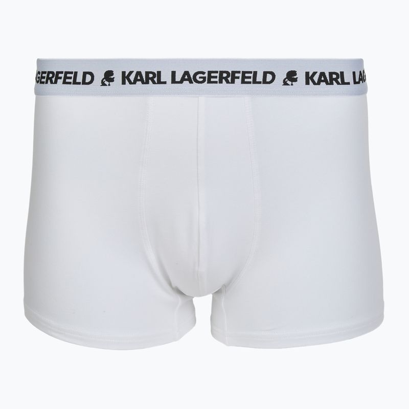 Bokserki męskie KARL LAGERFELD Logo Trunk 3 pary multicolor 2