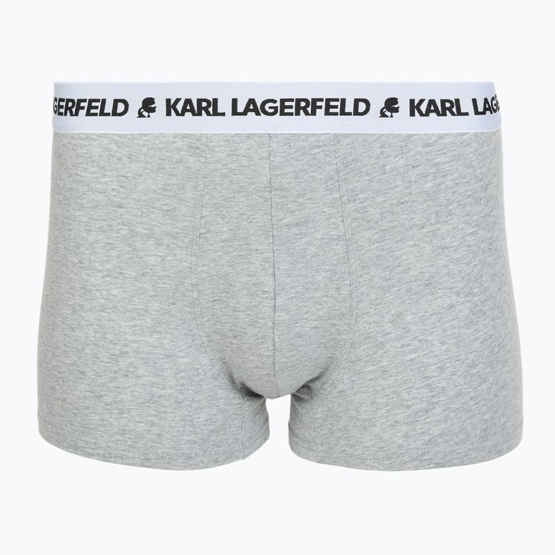 Bokserki męskie KARL LAGERFELD Logo Trunk 3 pary multicolor 3