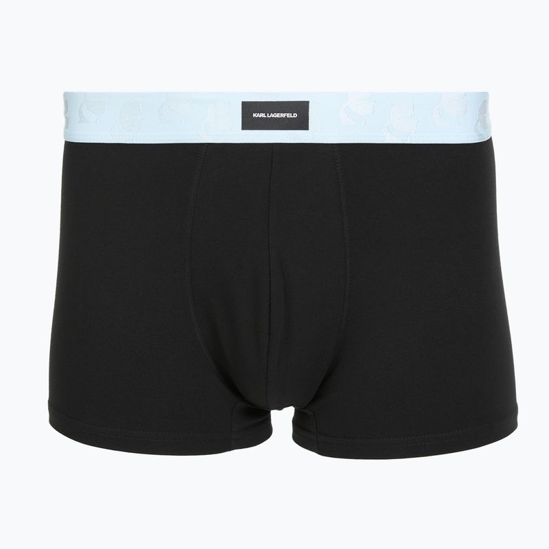 Bokserki męskie KARL LAGERFELD Kameo Logo Trunk 7 par midnight/clear sky/olive 2