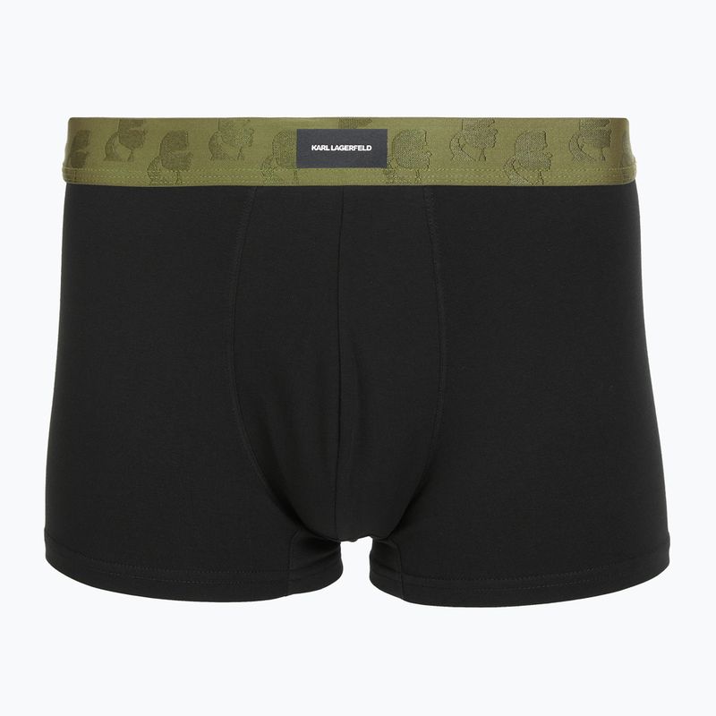 Bokserki męskie KARL LAGERFELD Kameo Logo Trunk 7 par midnight/clear sky/olive 3